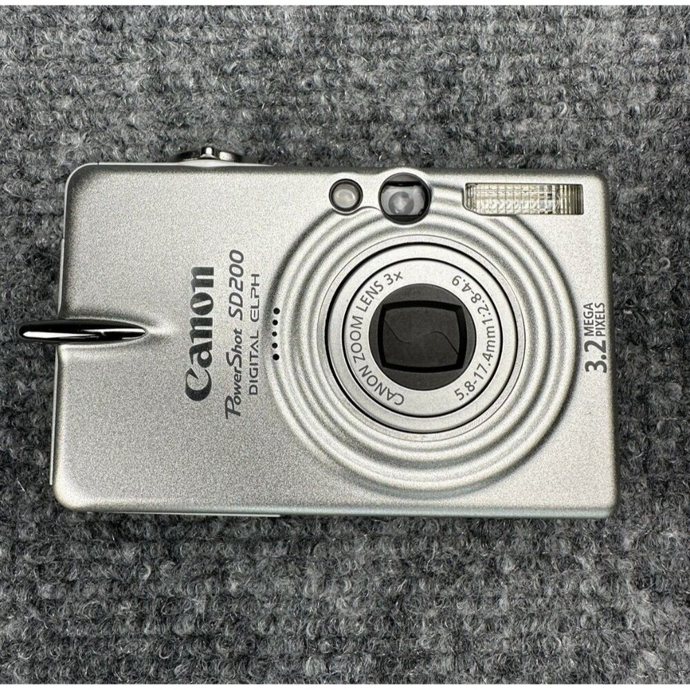 Canon Powershot SD200 Digital ELPH 3x Optical Digital Camera TESTED Accessories - Picture 2 of 15